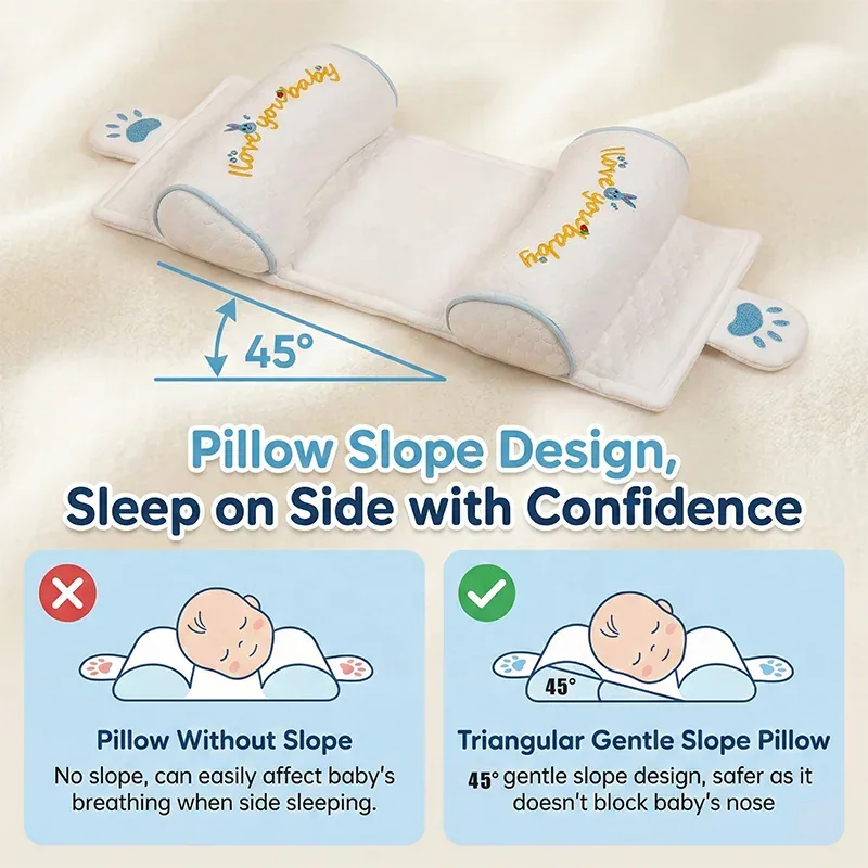Adjustable Infant Head Shaping Pillow